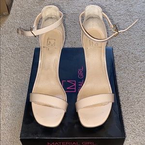 Material Girl Nude Heels